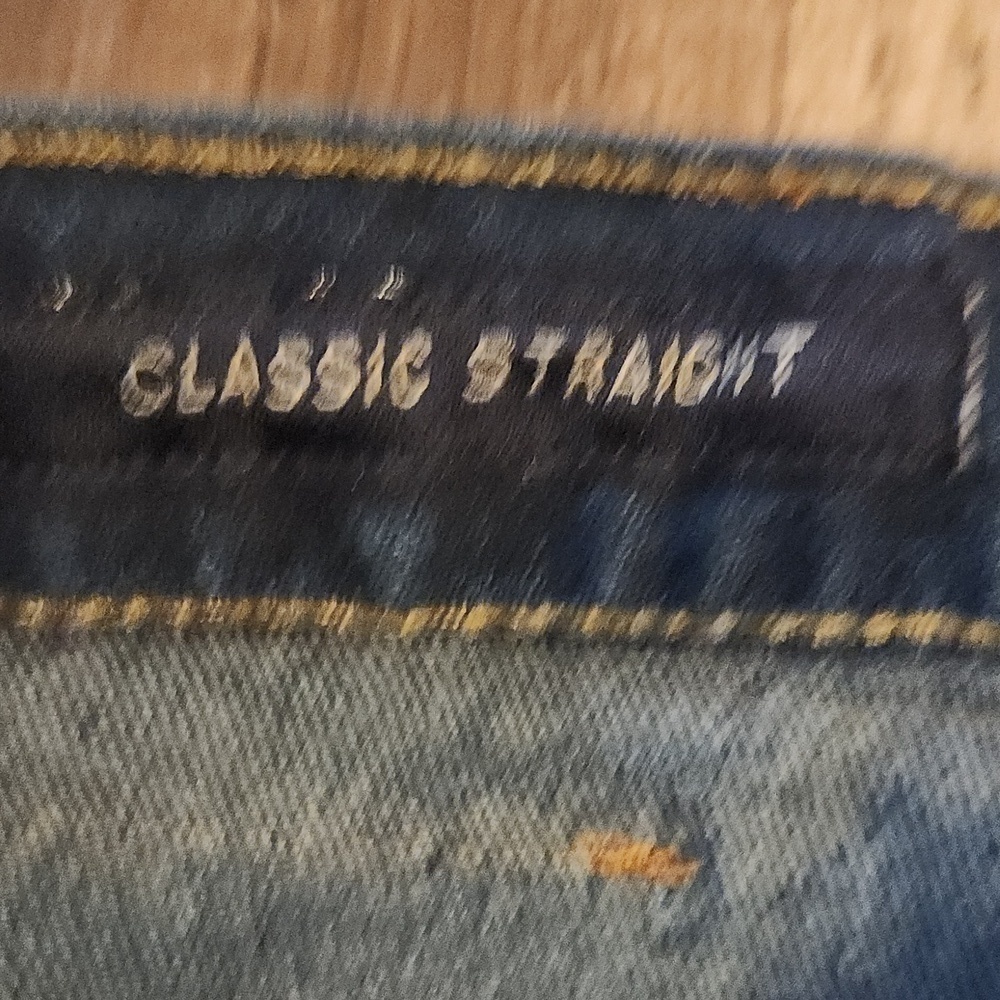 Lucky Brand Jeans Dark Wash Classic Straight Size 6 - Picture 3 of 6